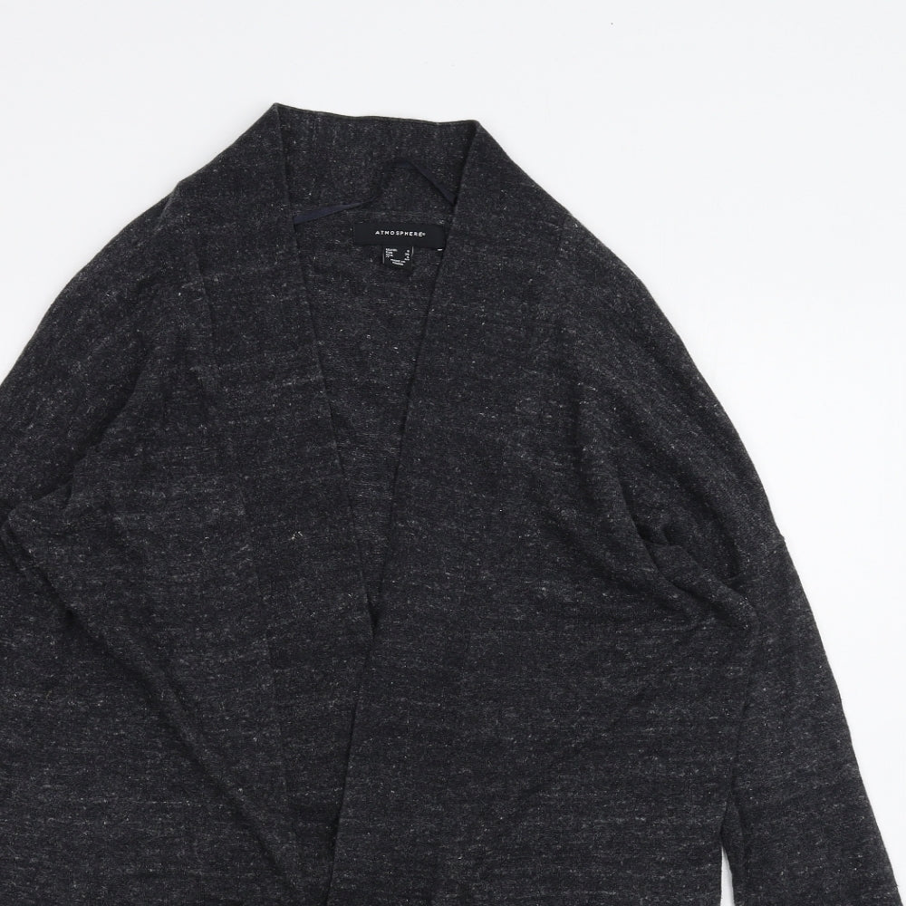 Womens UK Size 8 Atmosphere Black Cardigan Jumper