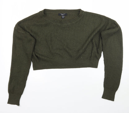 Newlook Girls Green   Pullover Jumper Size 14 Years