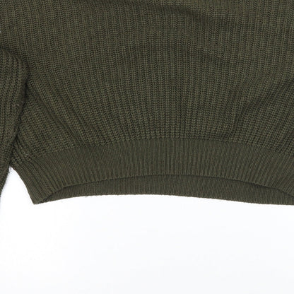 Newlook Girls Green   Pullover Jumper Size 14 Years
