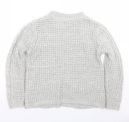 Primark Womens Grey   Pullover Jumper Size 8
