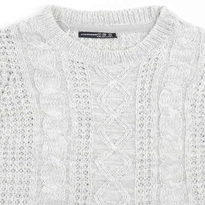 Primark Womens Grey   Pullover Jumper Size 8