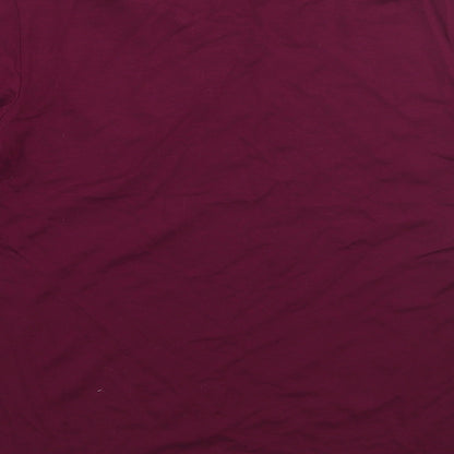 OFT Womens Purple   Basic T-Shirt Size M