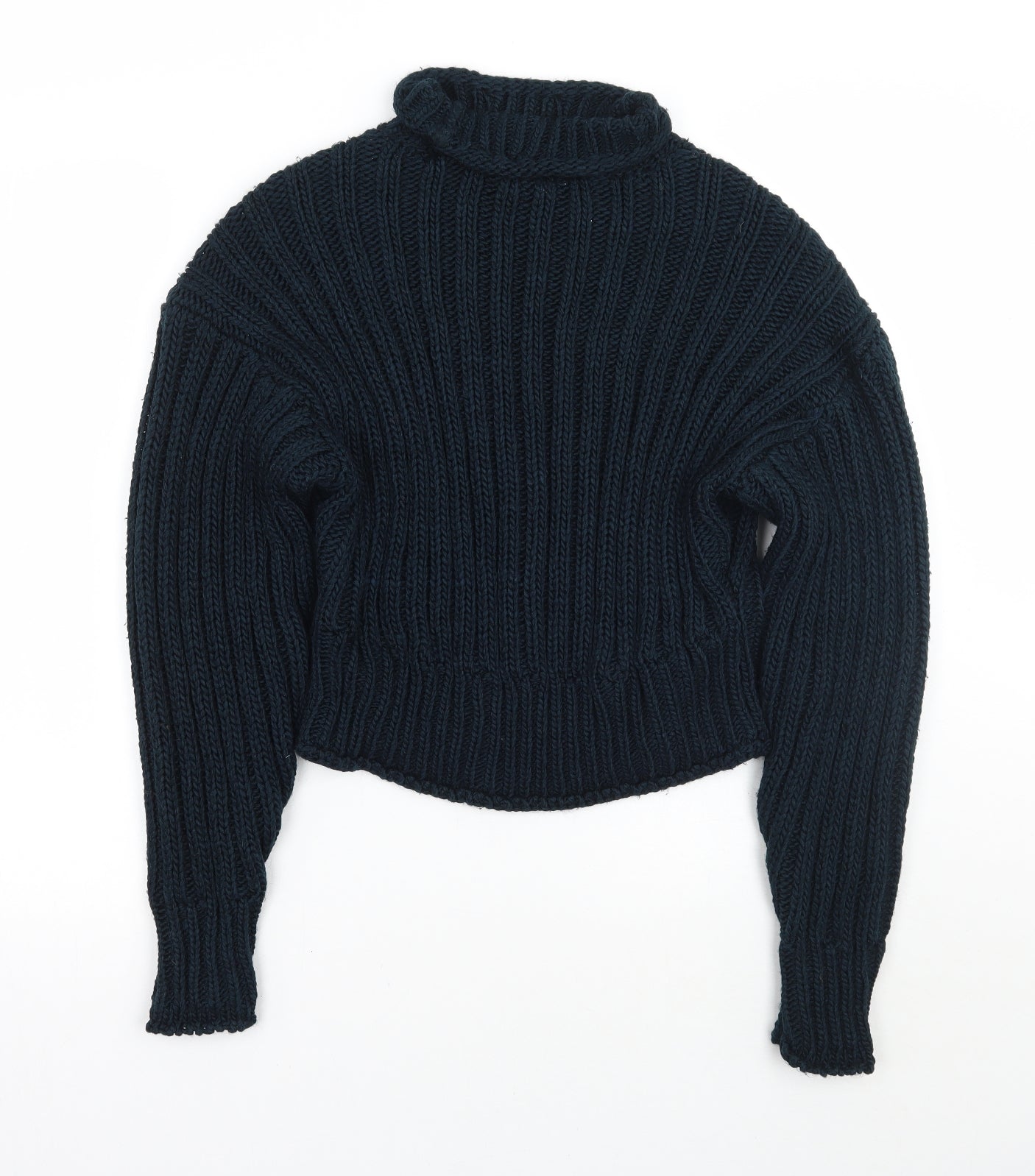 Womens UK Size XS H&M Blue Pullover Jumper