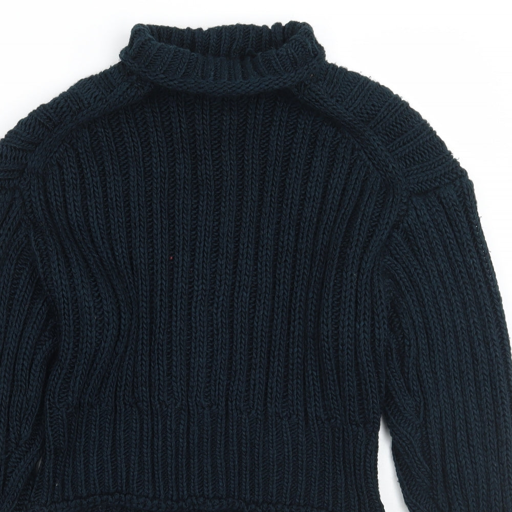 Womens UK Size XS H&M Blue Pullover Jumper