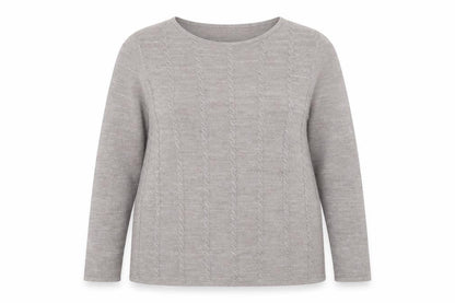 Bonnmarche Womens Grey   Pullover Jumper Size 16