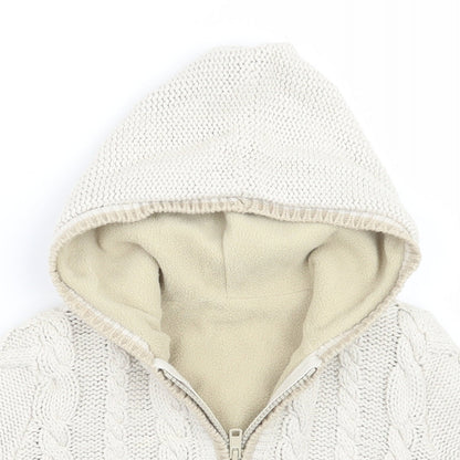 Mothercare Boys Beige   Jacket Coatigan Size 6-9 Months