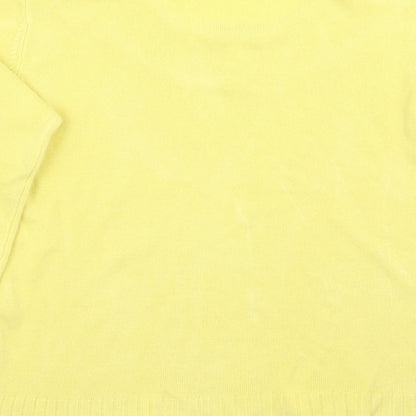 Womens UK Size M Klass Yellow Pullover Jumper