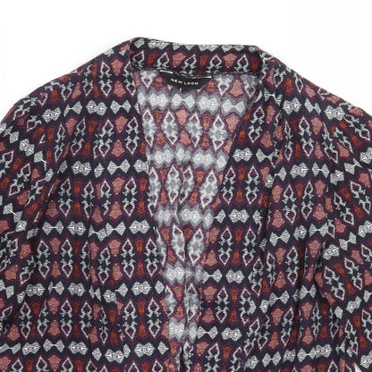 Womens UK Size 10 Newlook Blue Cardigan Jumper