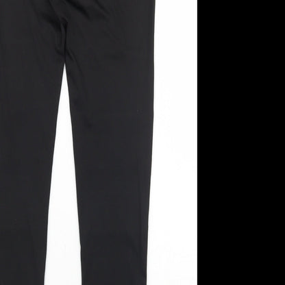 Womens UK Size 10 Missguided Regular Fit  Black Trousers
