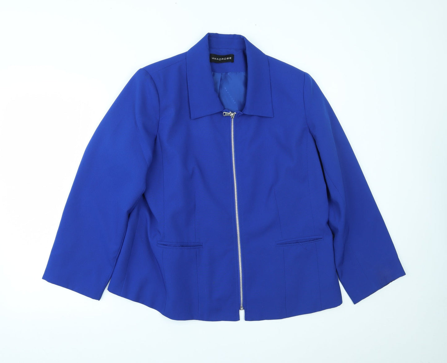 Womens UK Size 18 Wardrobe Blue Jacket
