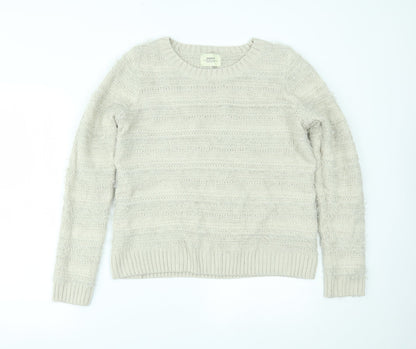 Womens UK Size 18 Papaya Beige Pullover Jumper