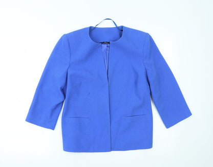 Womens UK Size 10 BM collection Blue Jacket