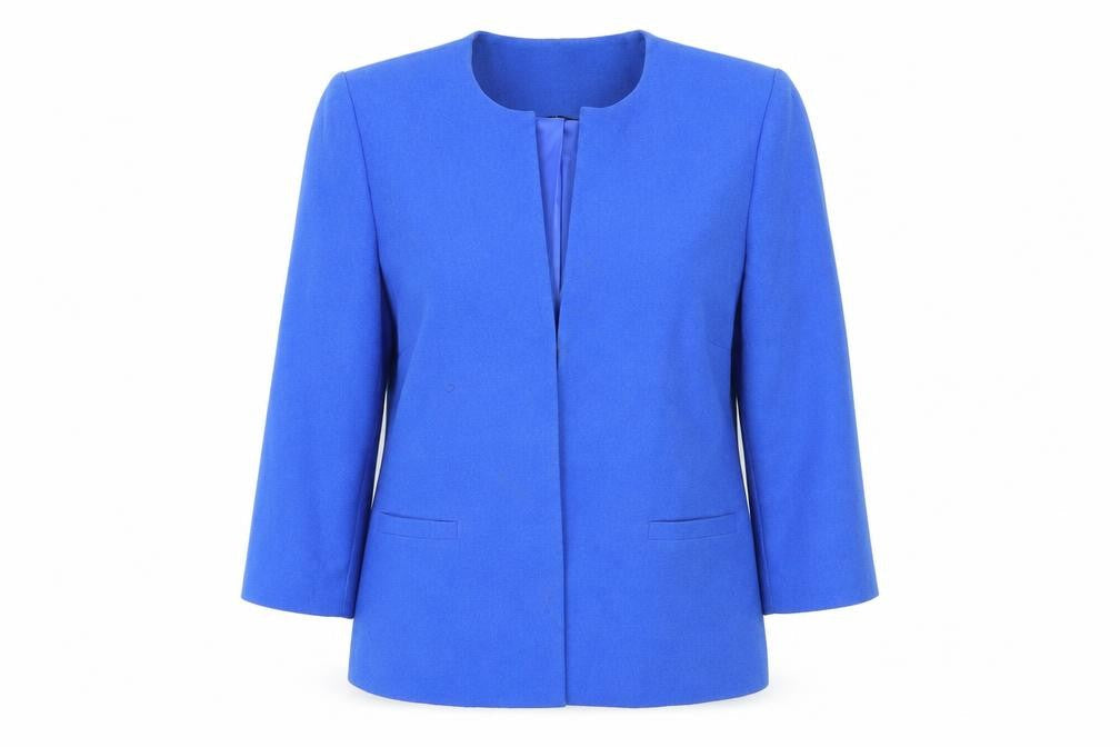 Bonmarché Womens Blue Jacket Blazer Size 10