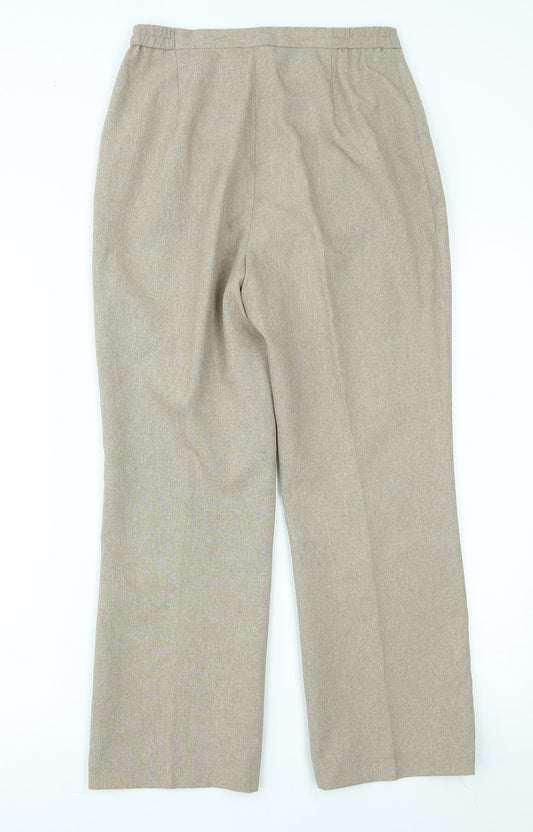Womens UK Size 10 Berkertex Regular Fit  Beige Trousers