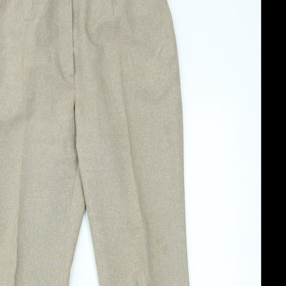 Womens UK Size 10 Berkertex Regular Fit  Beige Trousers