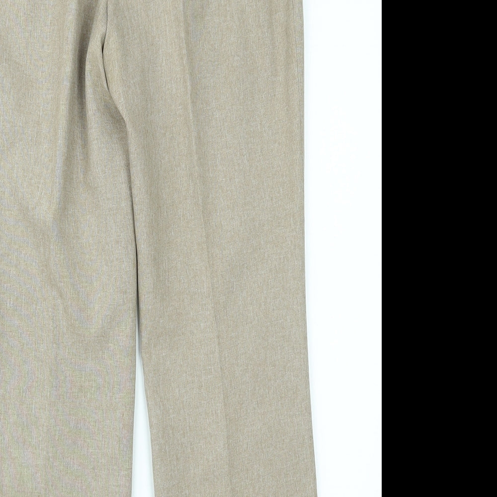 Womens UK Size 10 Berkertex Regular Fit  Beige Trousers