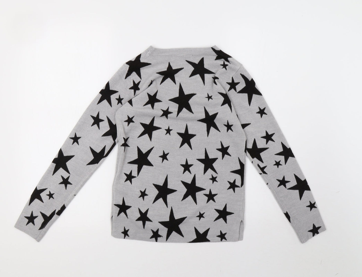 Womens UK Size 6 Marks and Spencer Grey Pullover Sweatshirt