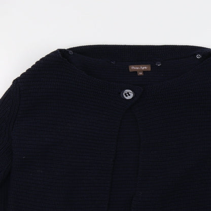Womens UK Size 10 Phase Eight Blue Cardigan Jumper