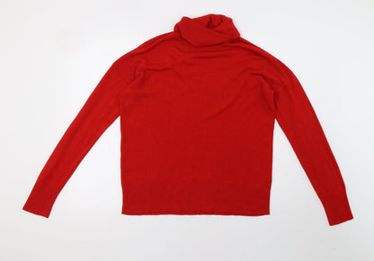 Womens UK Size 10 NEXT Red Pullover Sweatshirt