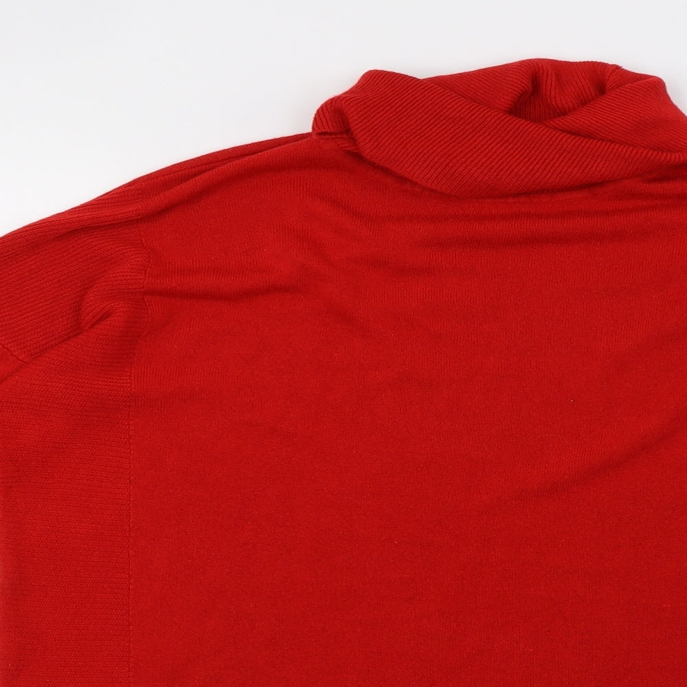 Womens UK Size 10 NEXT Red Pullover Sweatshirt