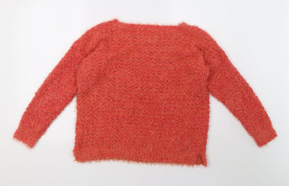 F&F Womens Pink   Pullover Sweatshirt Size 14