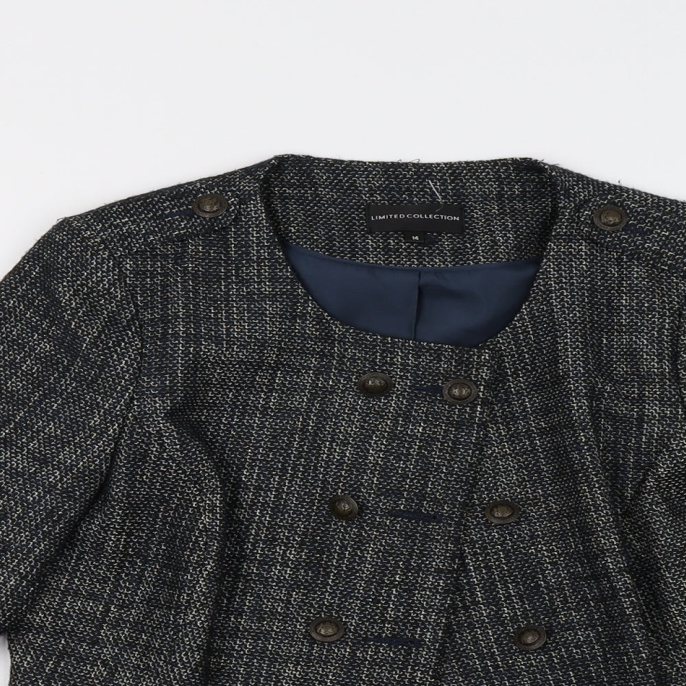 Womens UK Size 14 Marks and Spencer Blue Jacket