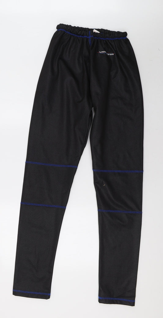 windfiltr Mens Black   Trousers  Size L L34 in