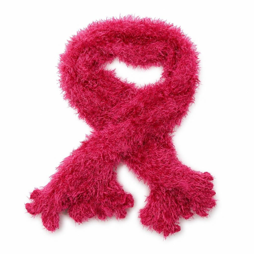 Preworn Girls Pink  Knit Scarf Scarves & Wraps One Size