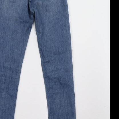 H*M Womens Blue  Denim Skinny Jeans Size 8 L27 in