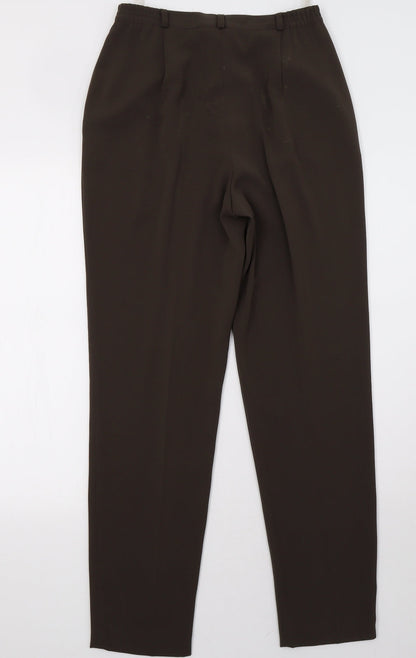 Womens UK Size 16 Bianca Regular Fit  Green Trousers