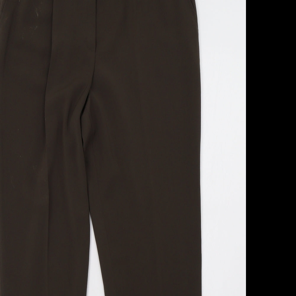 Womens UK Size 16 Bianca Regular Fit  Green Trousers
