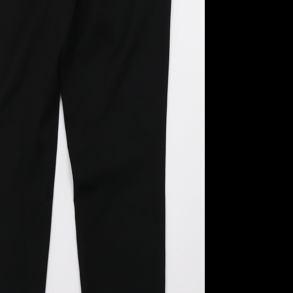 Womens UK Size 10 NEXT Regular Fit  Black Trousers