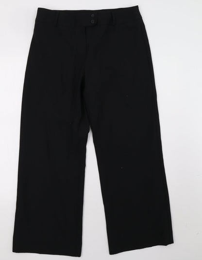 Alexander Womens Black   Trousers  Size 12 L31 in
