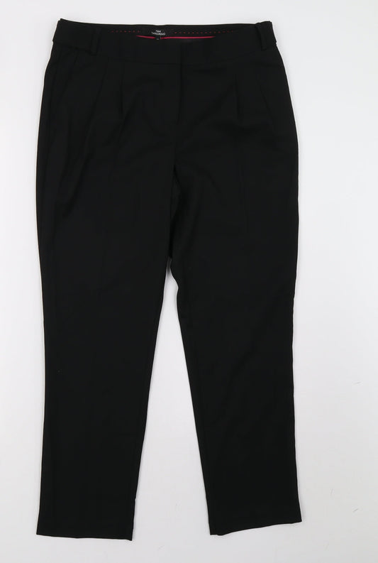 Womens UK Size 10 NEXT Regular Fit  Black Trousers