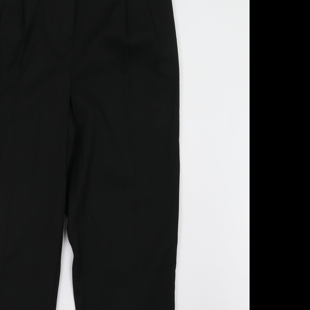 Womens UK Size 10 NEXT Regular Fit  Black Trousers