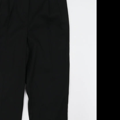 Womens UK Size 10 NEXT Regular Fit  Black Trousers