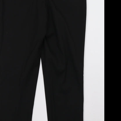 Womens UK Size 10 NEXT Regular Fit  Black Trousers