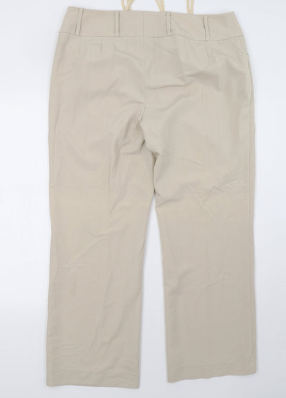 B.C. Best Connections Womens Beige   Trousers  Size 20 L29 in