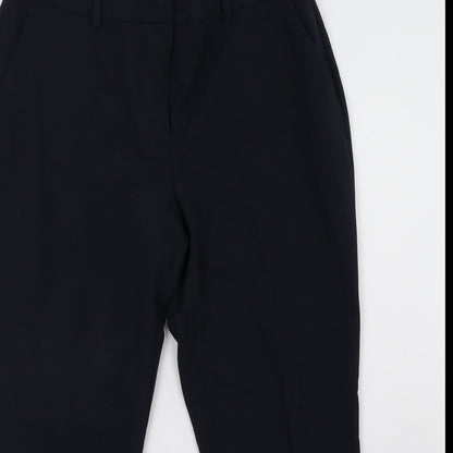Womens UK Size 12 Dorothy Perkins Regular Fit  Blue Trousers