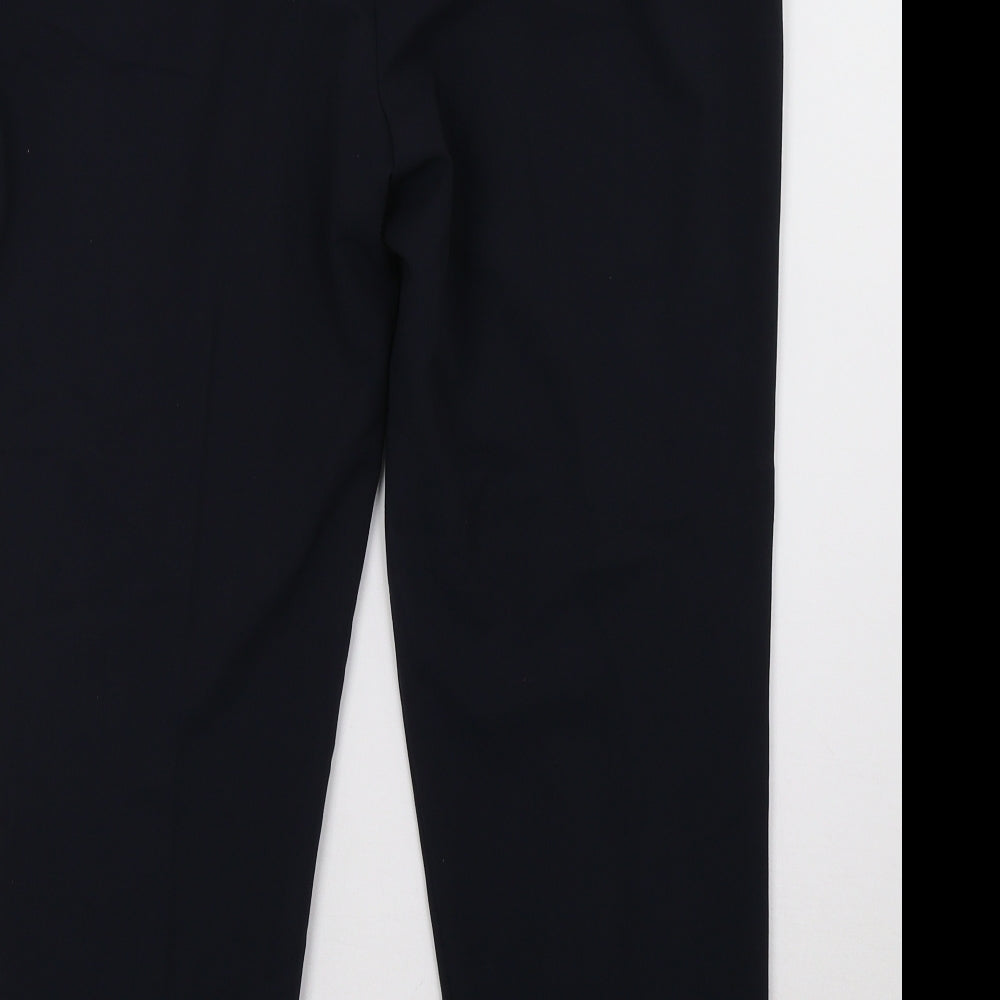 Womens UK Size 12 Dorothy Perkins Regular Fit  Blue Trousers