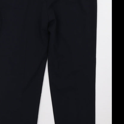 Womens UK Size 12 Dorothy Perkins Regular Fit  Blue Trousers