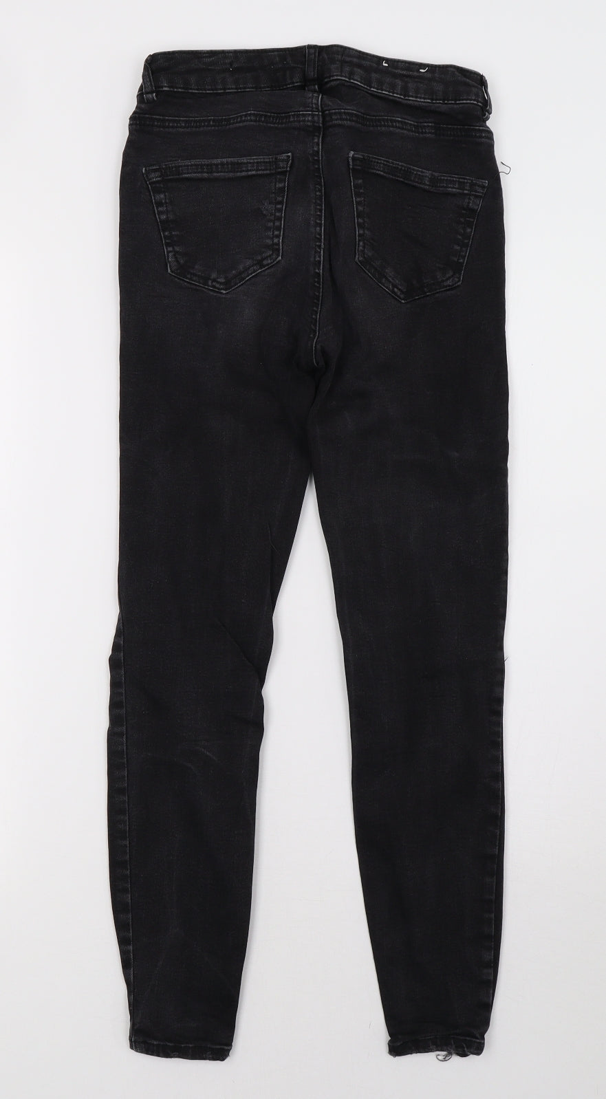 New Look Womens Black  Denim Skinny Jeans Size 8 L27 in