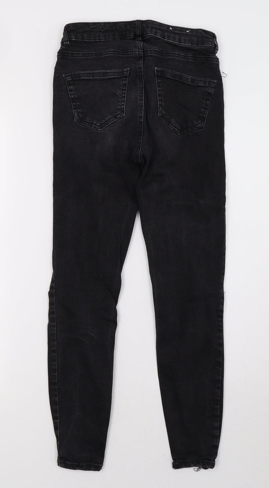 New Look Womens Black  Denim Skinny Jeans Size 8 L27 in