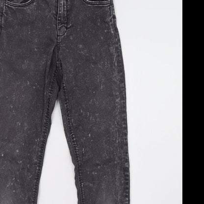 Womens UK Size 6 H&M Regular Fit Skinny Grey Jeans