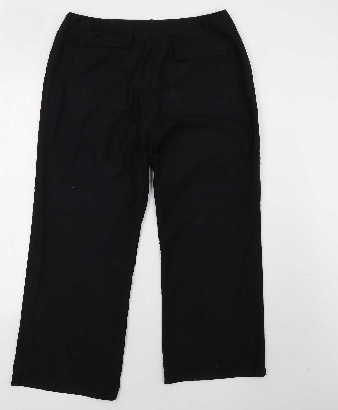 Womens UK Size 14 Dorothy Perkins Regular Fit  Black Trousers