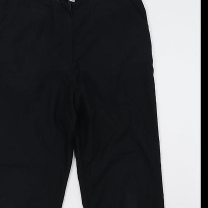 Womens UK Size 14 Dorothy Perkins Regular Fit  Black Trousers