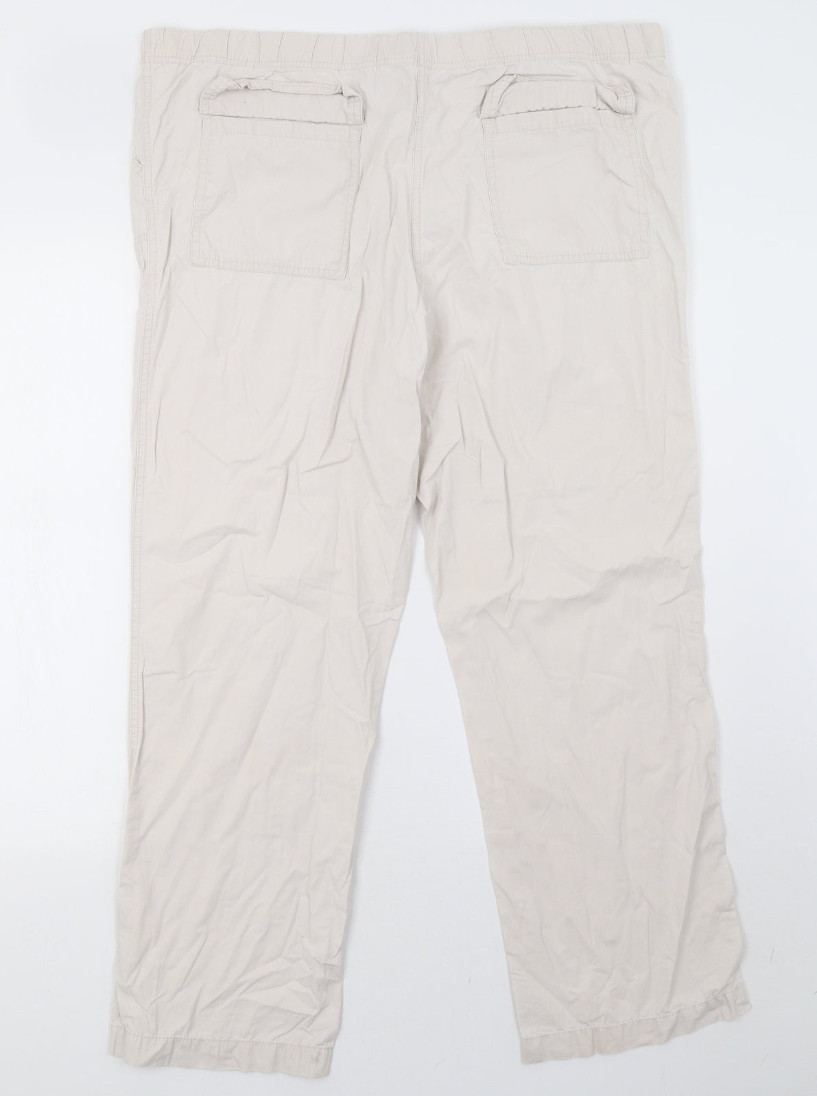 Womens UK Size 16 isabelle Regular Fit  White Trousers