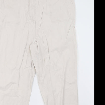 Womens UK Size 16 isabelle Regular Fit  White Trousers