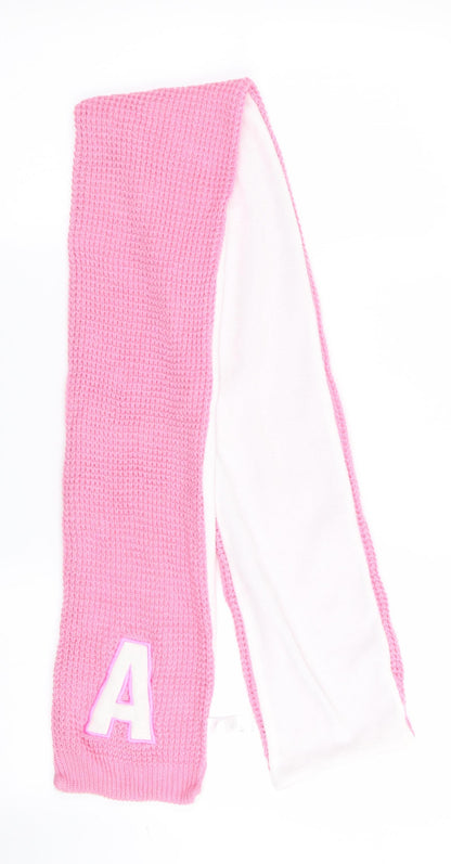 Malalan Girls Pink   Scarf Scarves & Wraps One Size  - Monogrammed A