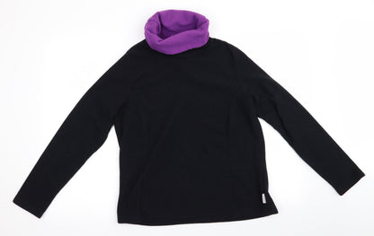 Womens UK Size  Preworn Black Pullover Jumper